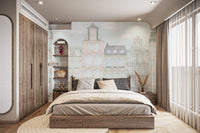 Pastel Watercolour Kids Wall Mural - Wallanza