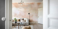 Peach Sky Wall Mural - Wallanza
