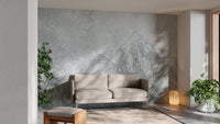Artistic Everest mountain mural for a touch of natural elegance in sitting area.
