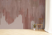 Pink Fade Abstract Wall Mural - Wallanza