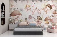 Pink Fairyland Wallpaper Mural - Wallanza