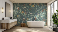 Playful Monkeys Wallpaper Mural - Wallanza