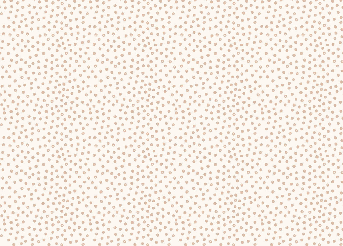 Abstract Patterns Pastel Color Brush Dots Wallpaper in your room