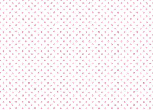 Pink Watercolor Seamless Pattern Polka Dots Wallpaper