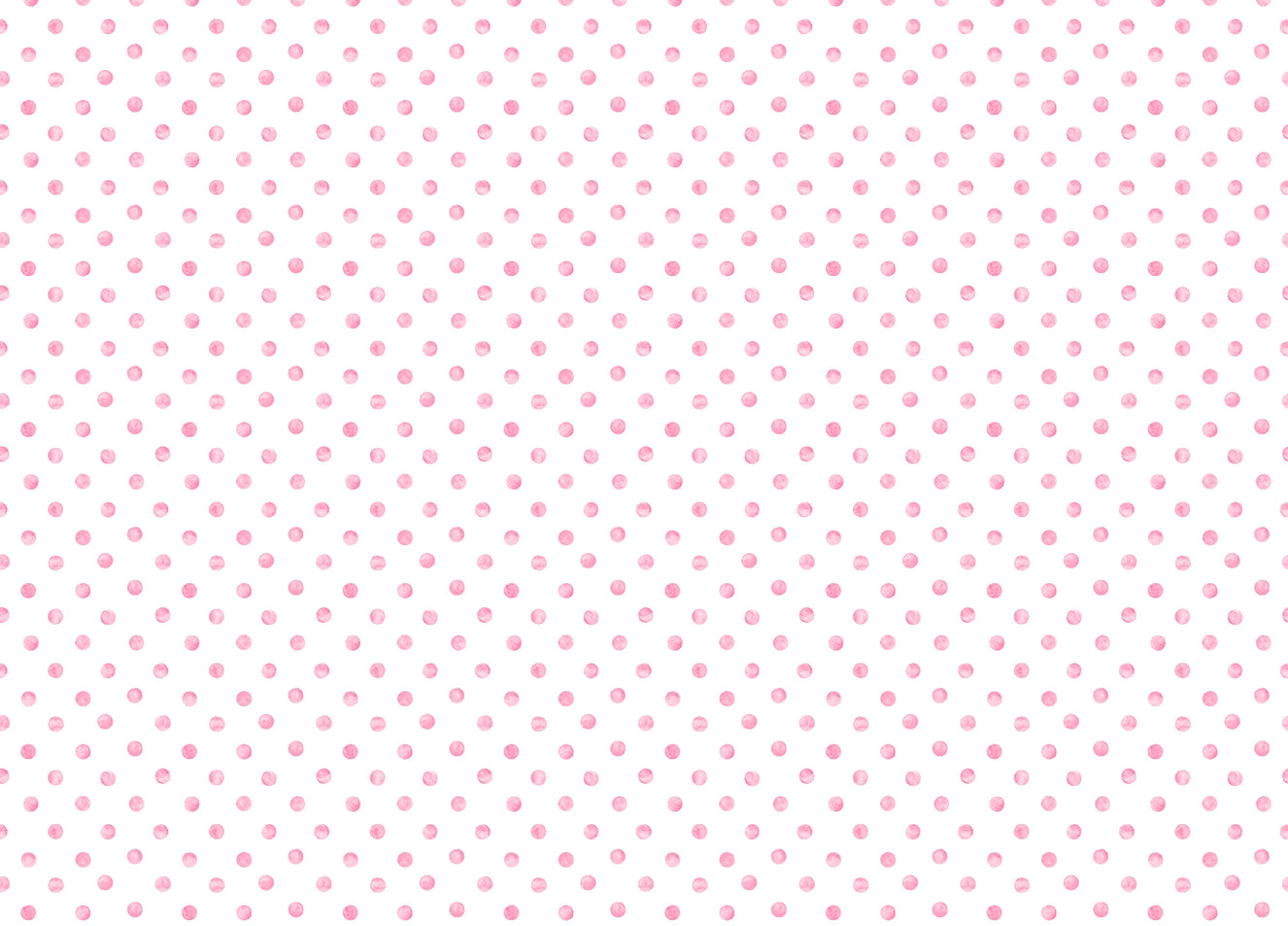 Pink Watercolor Seamless Pattern Polka Dots Wallpaper