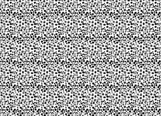 Black and White Watercolor Geometric Scattered Wallpaper
