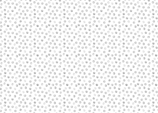 Grey Color Seamless Pattern Polka Dots Wallpaper For Walls