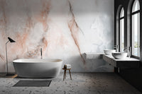 Luxurious wall mural featuring polished onyx marble design.