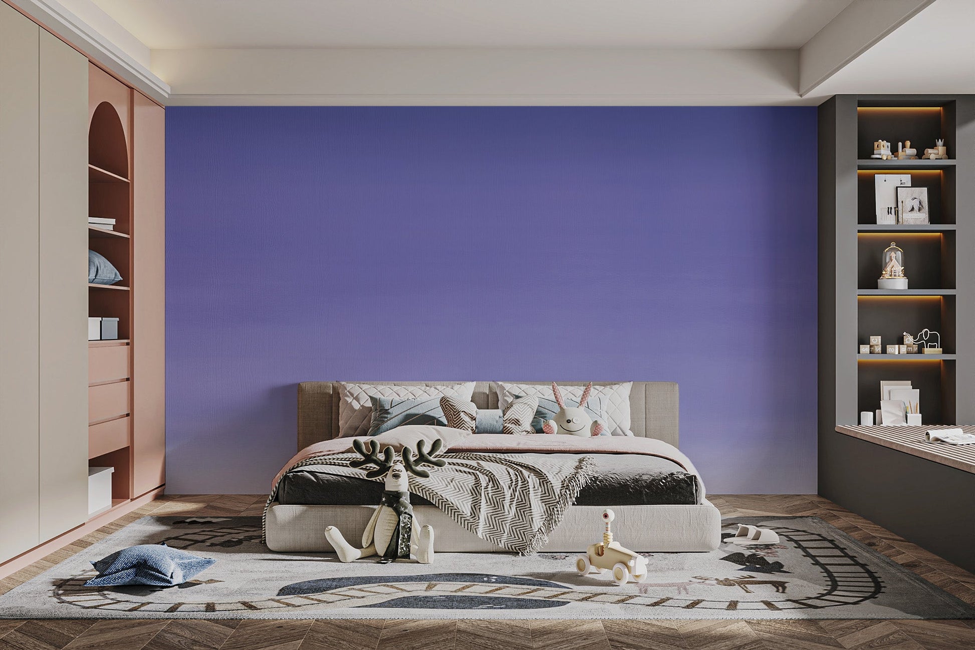 Purple Ombre Wallpaper - Wallanza