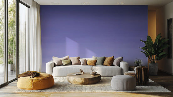 Subtle textured purple ombre wallpaper for modern apartments.