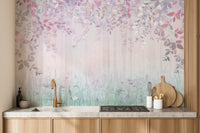 Rainbow Haze Forest Wallpaper Mural - Wallanza