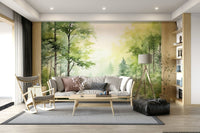 Rainforest Brook Wall Mural - Wallanza