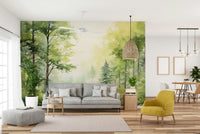 Rainforest Brook Wall Mural - Wallanza