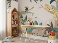 Rainforest Friends Wall Mural - Wallanza