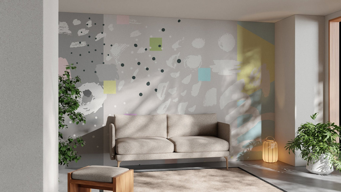 Creative abstract art wallpaper mural
