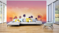 Retro Beach Vibes Wallpaper - Wallanza