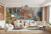 Roadside Echoes Wall Mural - Wallanza