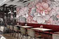 Romantic Blush Floral Wallpaper - Wallanza