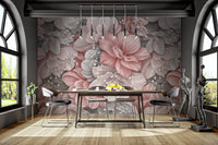 Romantic Blush Floral Wallpaper - Wallanza