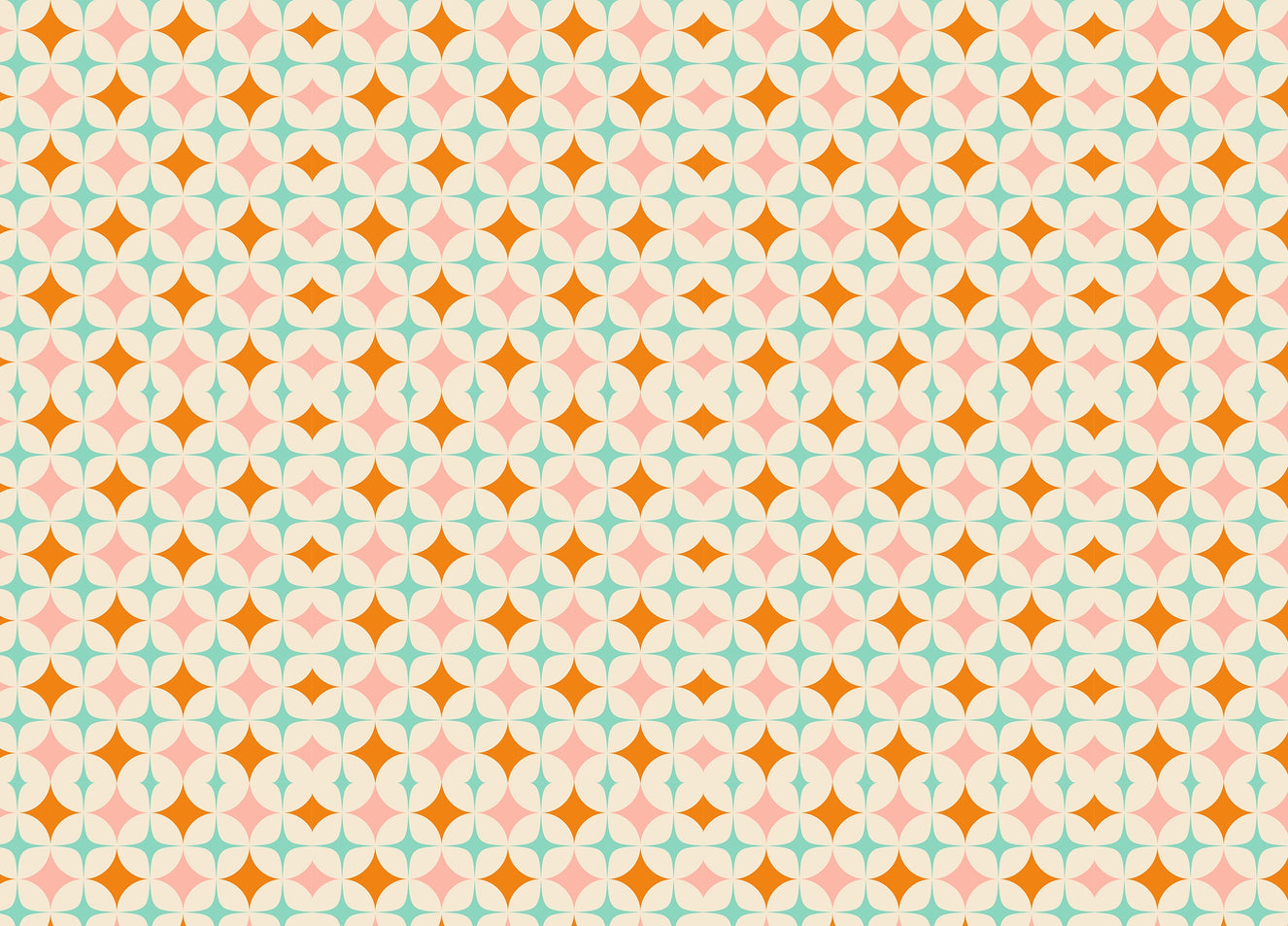 Mid Century Modern Art Pattern Bundle Vintage Wallpaper