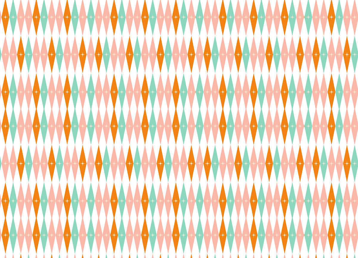 50s Mid Century Modern Design Bundle Retro Wallpaper in your room