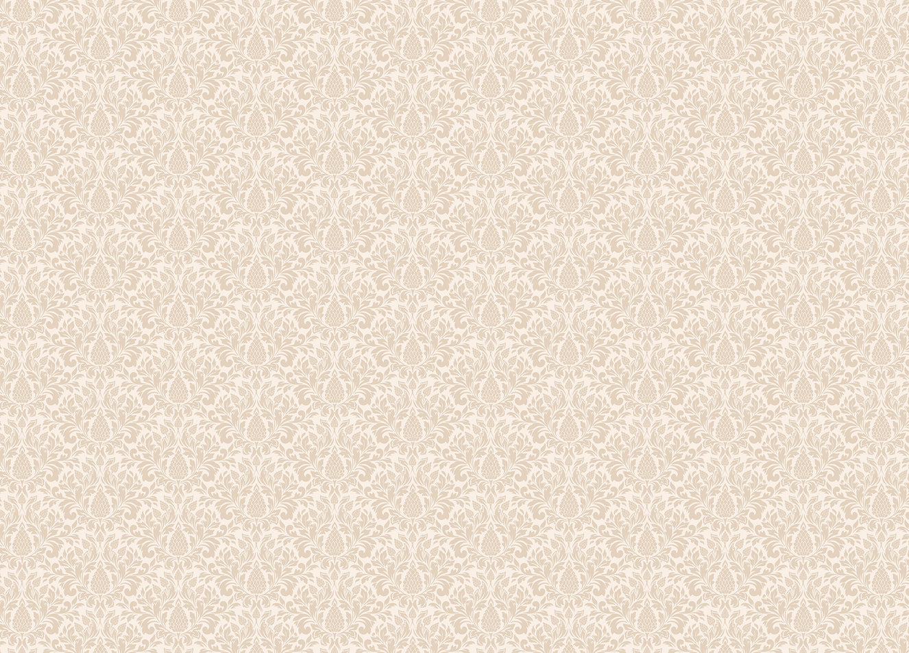 Vintage Ornamental Flowers Pink Pastel Color Wallpaper