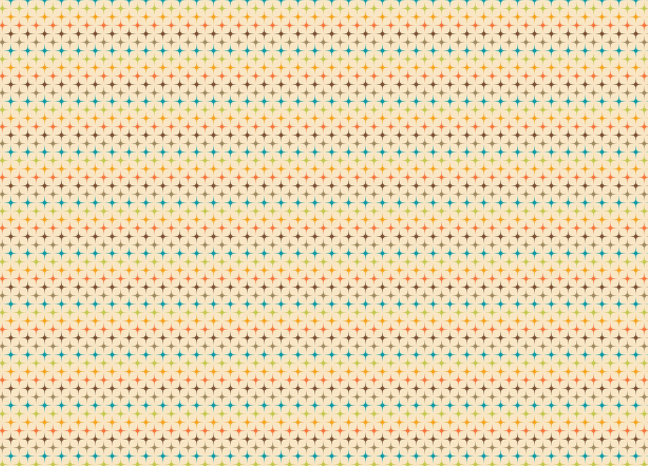 Colorful Modern Atomic Retro Wallpaper For Walls