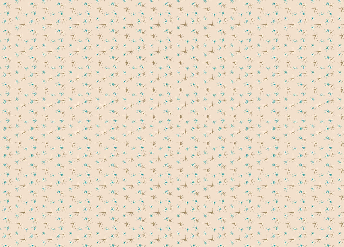 Old Snow Fleck Illustration Atomic Vintage Wallpaper in your room — zoomed