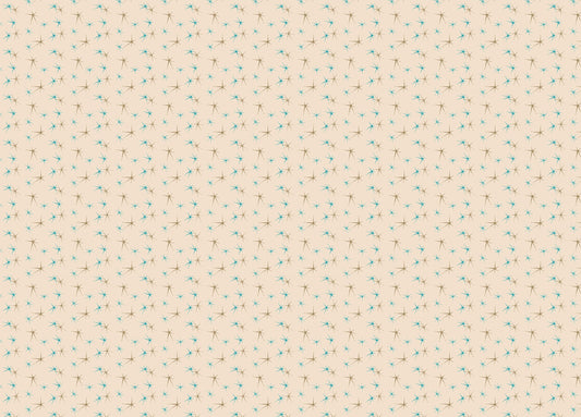 Old Snow Fleck Illustration Atomic Vintage Wallpaper