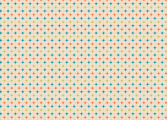 Aesthetic Modern Seamless Pattern Vintage Wallpaper