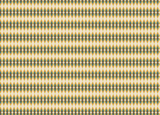 Retro Rainbow Stripes Pattern Illustration Old Wallpaper