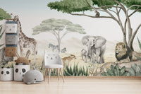 Savannah Jive Mural Peel and Stick Wallpaper - Wallanza