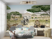 Savannah Secret Wallpaper Mural - Wallanza