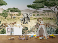 Savannah Secret Wallpaper Mural - Wallanza