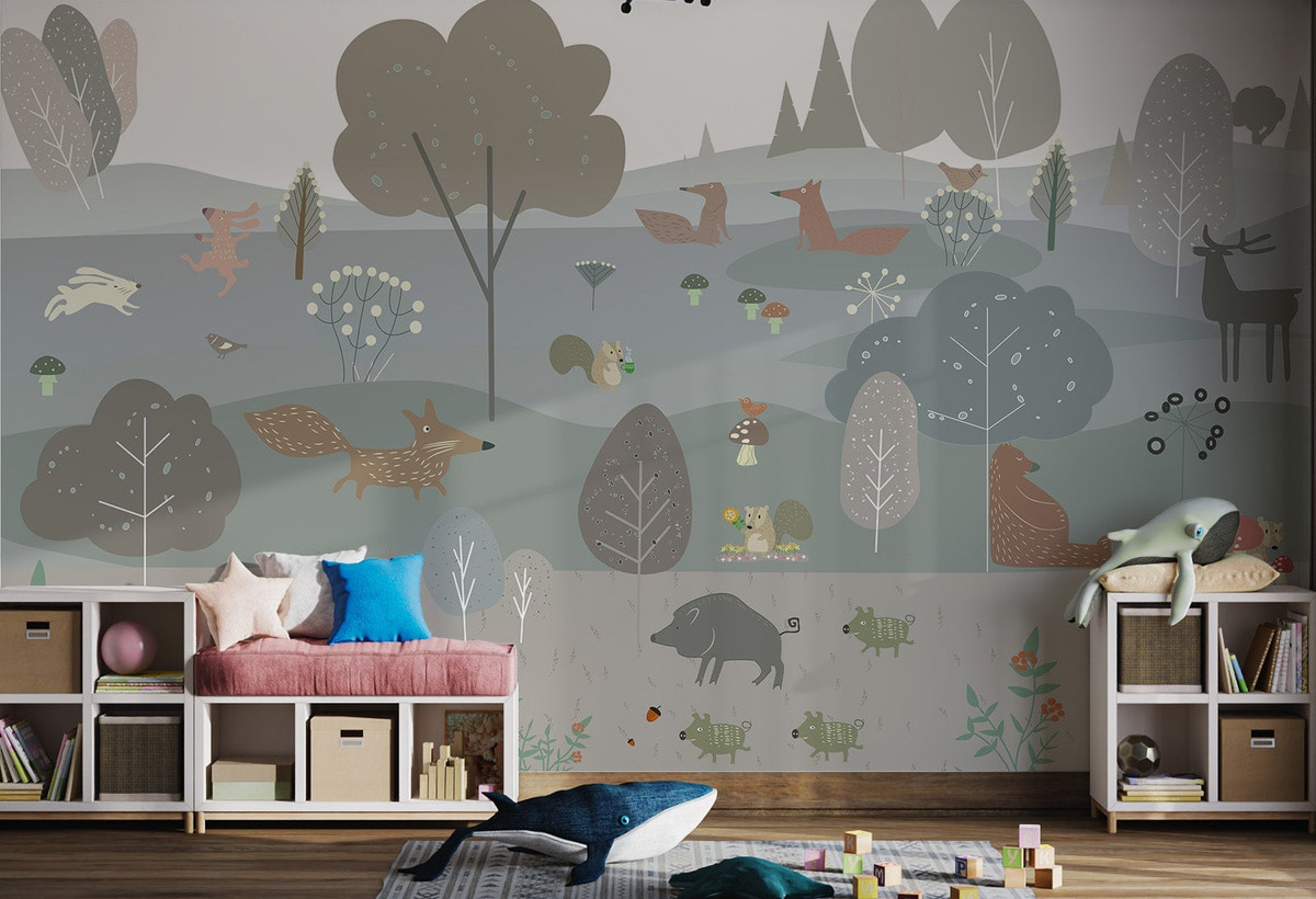 Scandinavian Wallpaper | Japandi & Nordic Style Murals for Modern Homes