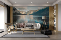 Scenic Lakeside Dock Wallpaper - Wallanza