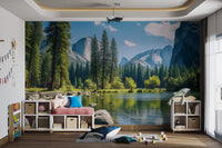Scenic Mountain Lake Wallpaper - Wallanza