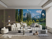 Scenic Mountain Lake Wallpaper - Wallanza