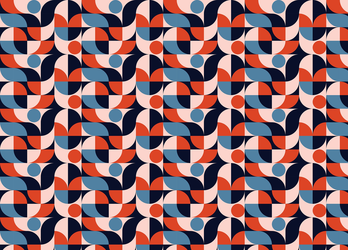 Abstract Geometry Minimalistic Artwork Wallpaper in your room