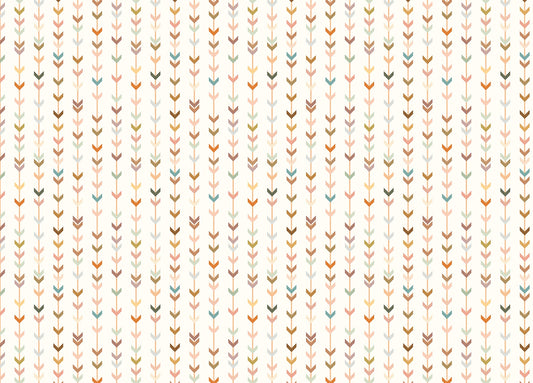 Colorful Line Elements Geometric Wallpaper