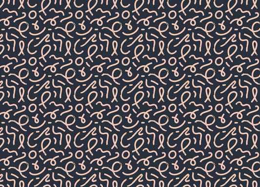 Abstract Minimal Elegant Line Brush Stroke Wallpaper