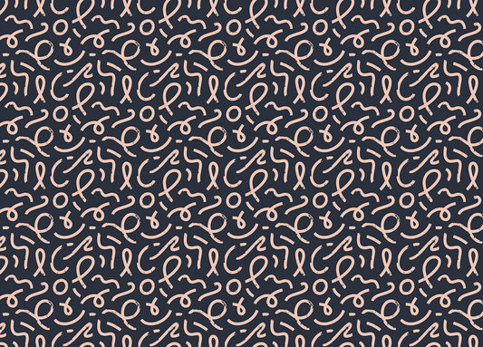 Abstract Minimal Elegant Line Brush Stroke Wallpaper