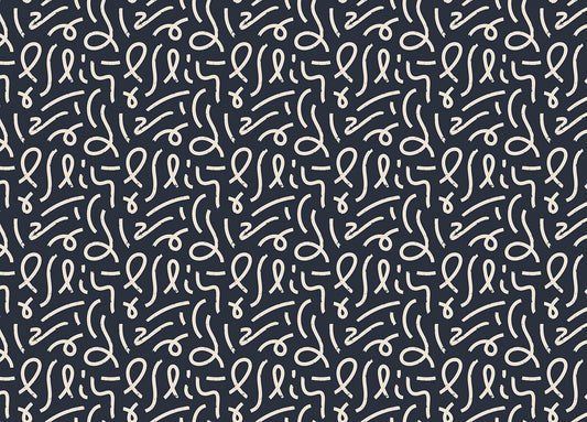 Black Abstract Minimal Line Brush Stroke Wallpaper