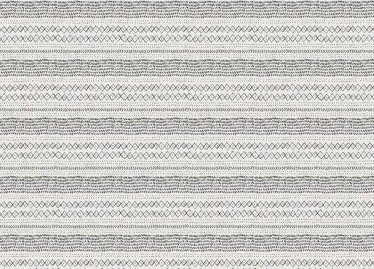 Trendy Boho Abstract Watercolor Ethnic Wallpaper