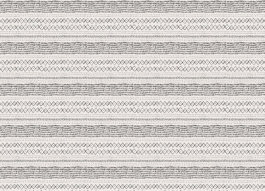 Trendy Boho Abstract Watercolor Ethnic Wallpaper
