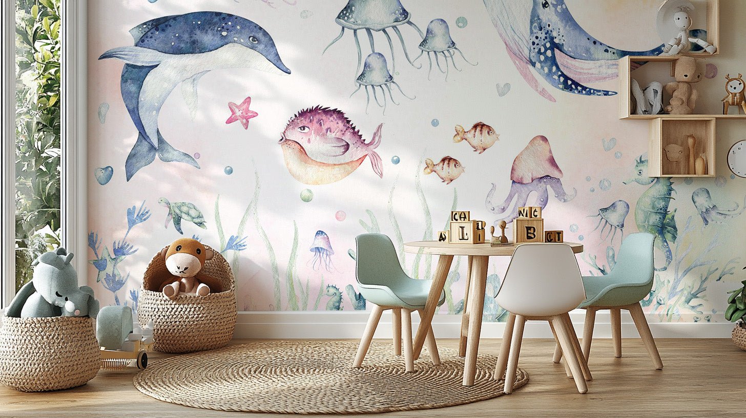 Sea Fantasy Wallpaper Mural - Wallanza