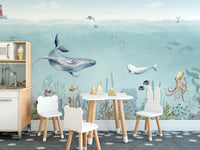 Secret sea life wallpaper murals - Wallanza