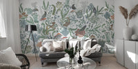 Serene Birds Nature Wall Mural - Wallanza