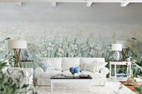 Serene Blossom Meadow Wall Mural - Wallanza
