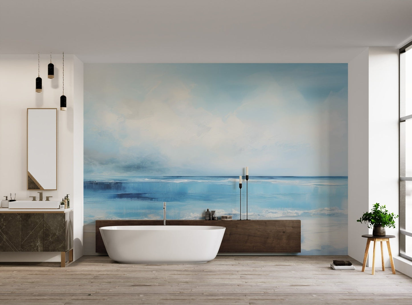 Serene Ocean View Wallpaper - Wallanza